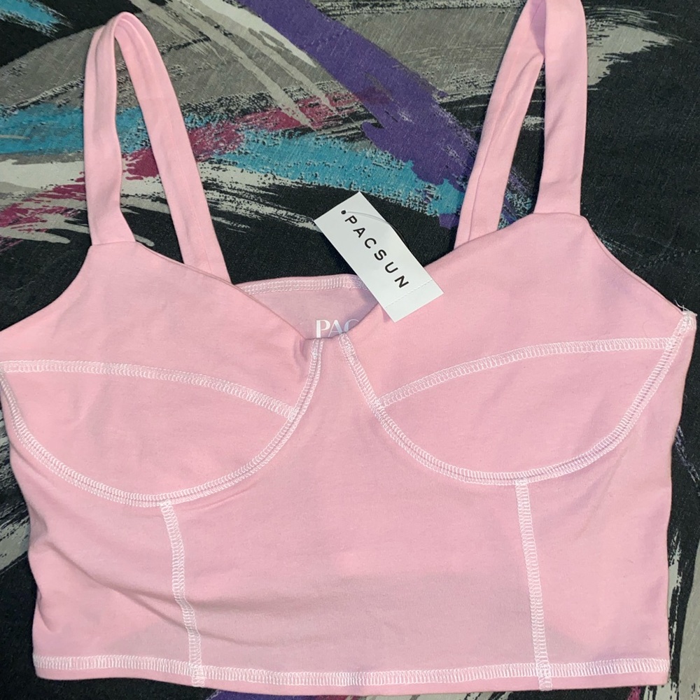 Pacsun cami crop top Size:M